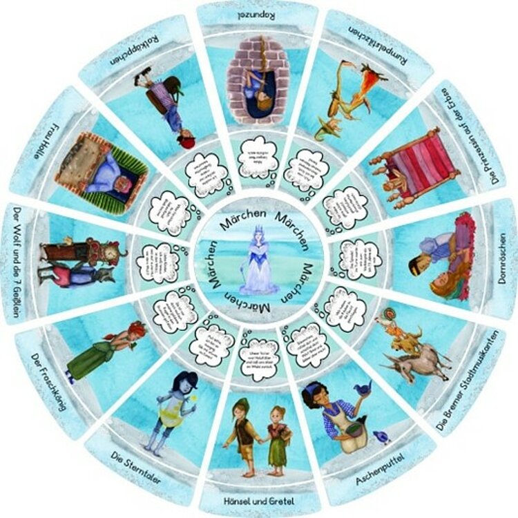 Ein Märchenlegekreis für Kinder